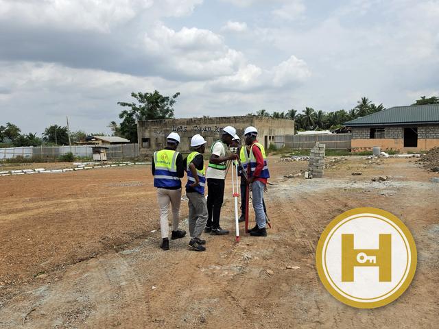 Setting out the site