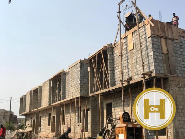 Blockwork and formwork rising