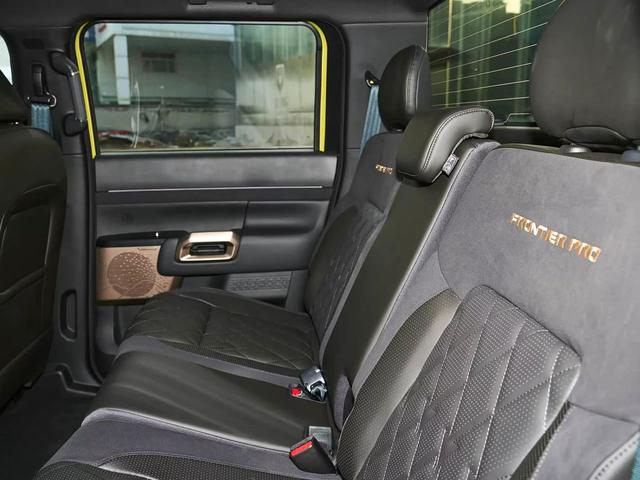 Frontier Pro — rear seats