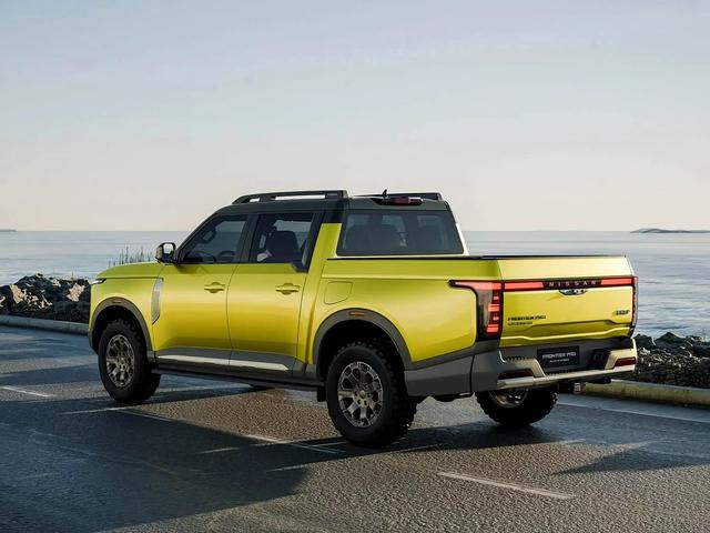 Frontier Pro — rear three-quarter