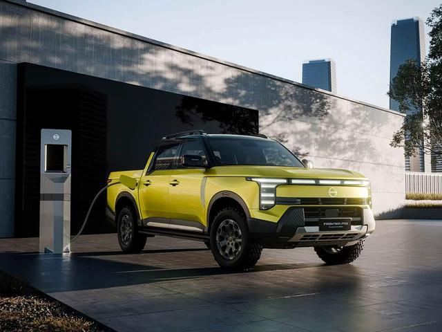Frontier Pro — plug-in hybrid charging
