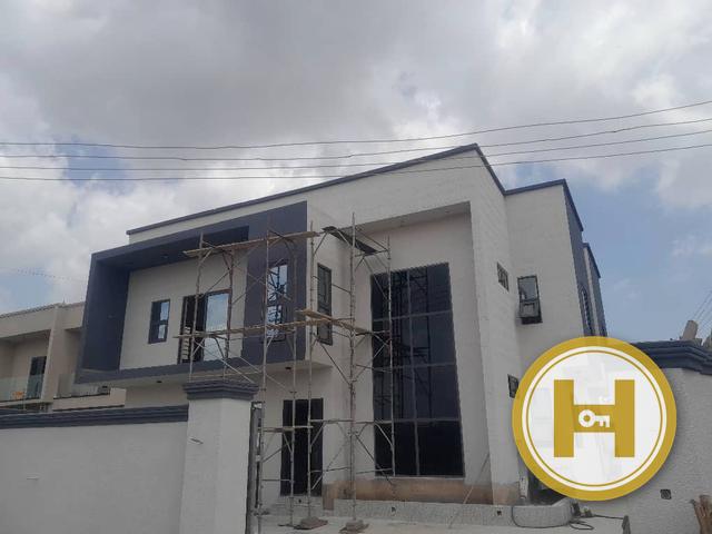 Exterior finishing — modern residence